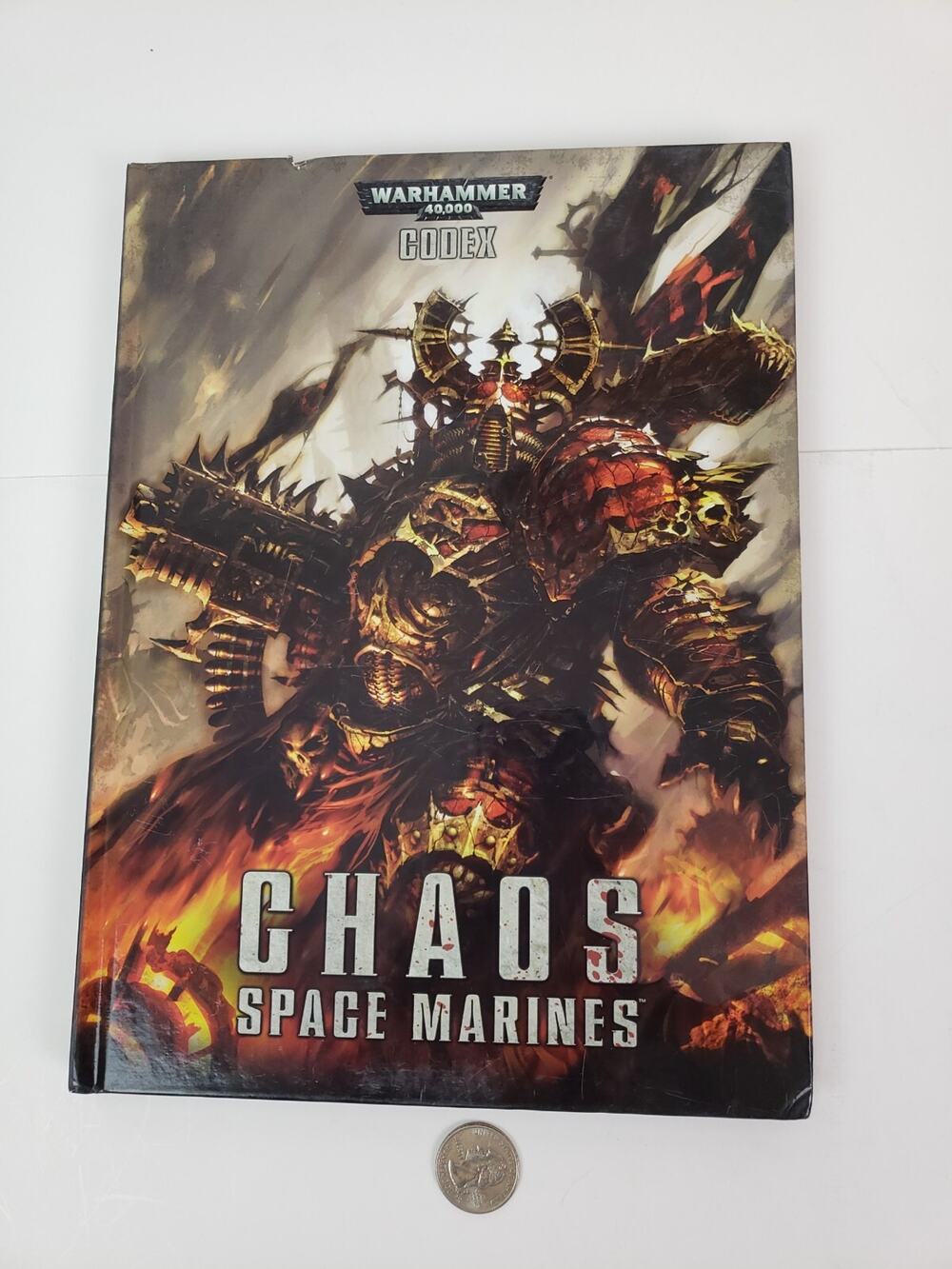 Warhammer 40k Codex Chaos Space Marines Hardcover 2012 Games Workshop